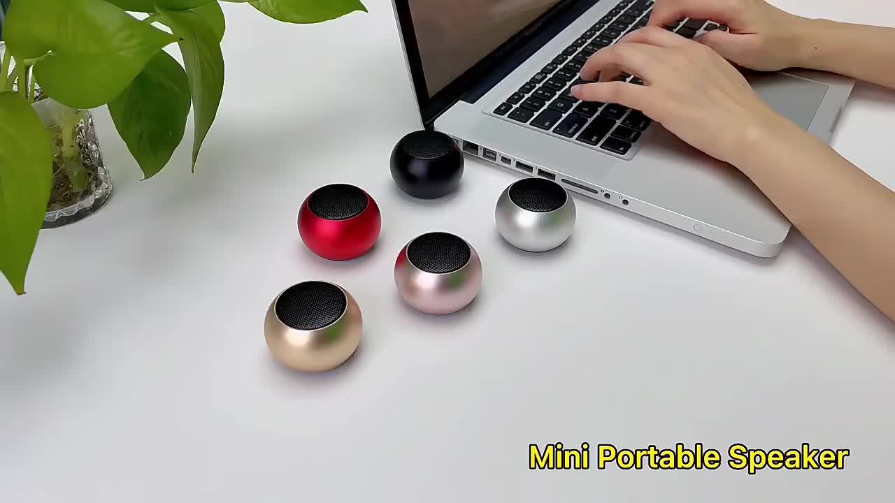 M3 Speaker Bluetooth Audio Perjalanan Nirkabel Speaker Mini Kecil Luar Ruangan Pemutar Musik Subwoofer Pintar Bass Wireless