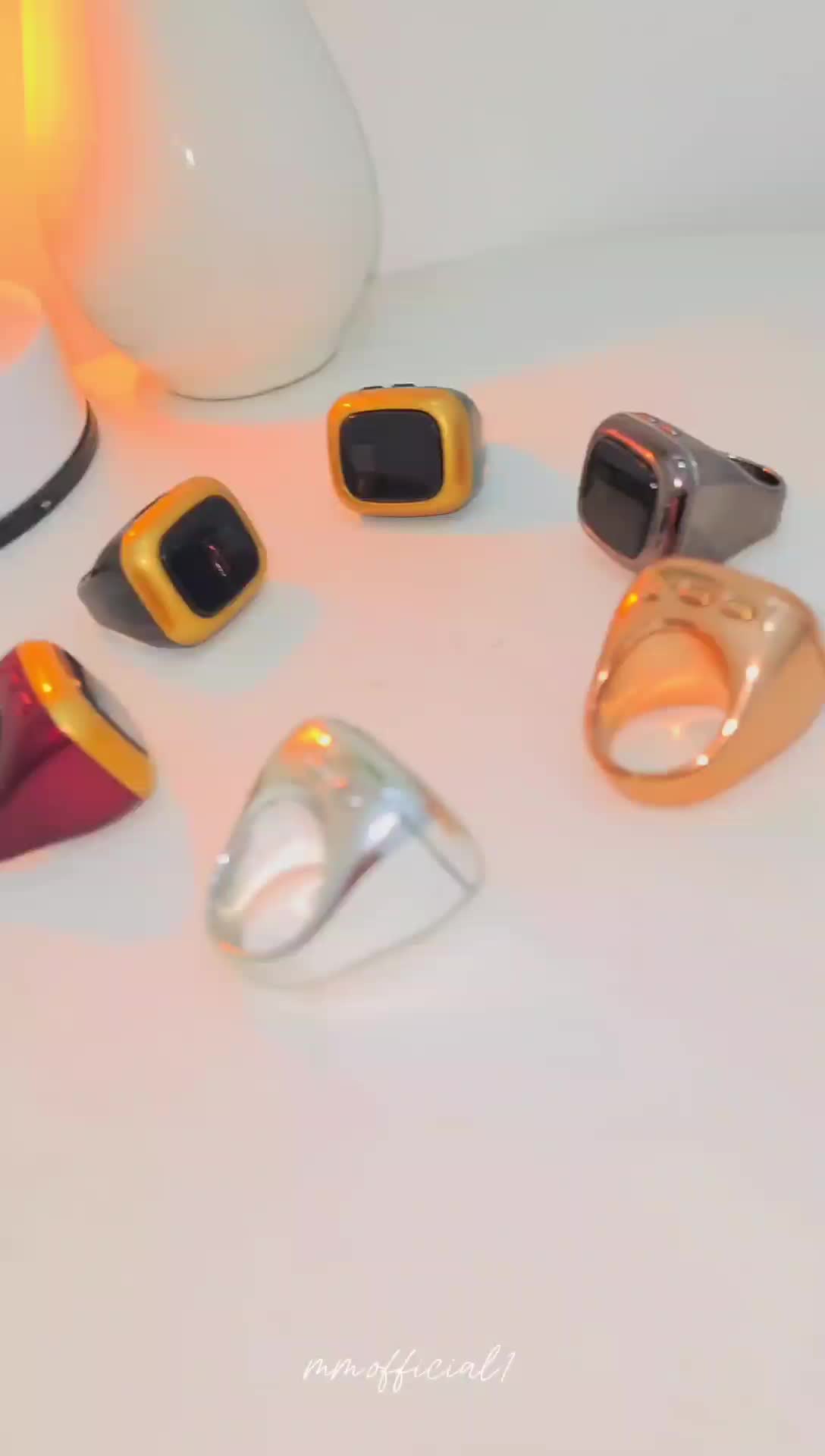 MM- COUNTER Tasbih Digital Muslim Tombol Layar Tanpa Aplikasi - Cincin Dzikir 4 ruangl