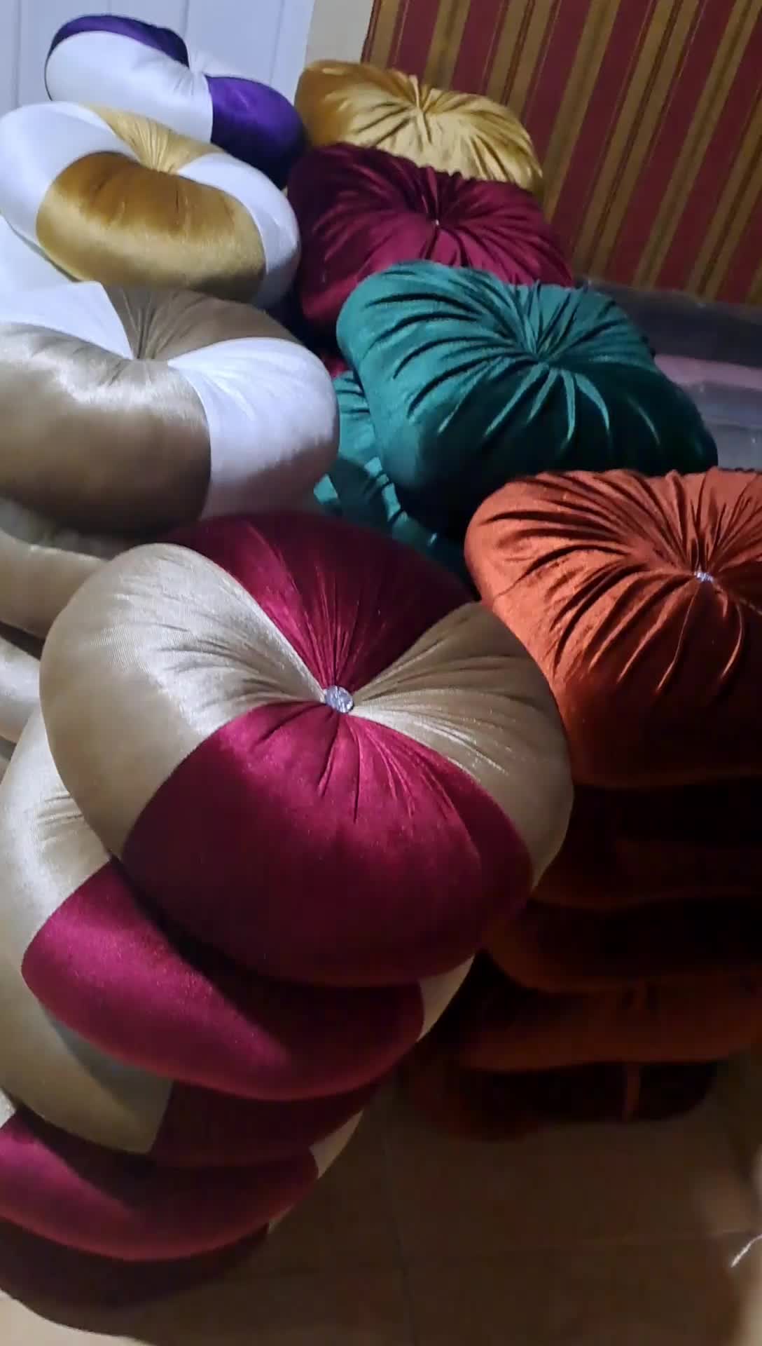 Bantal Sofa Bulat Mix/Bantal labu Kursi