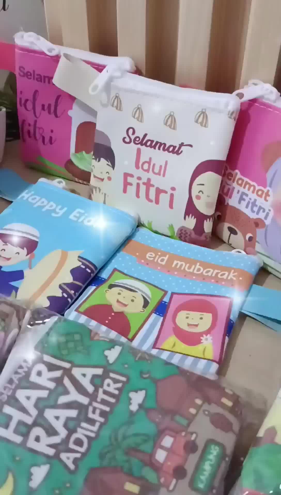 angpao lebaran idul fitri isi 12 pc untuk berbagi Tali