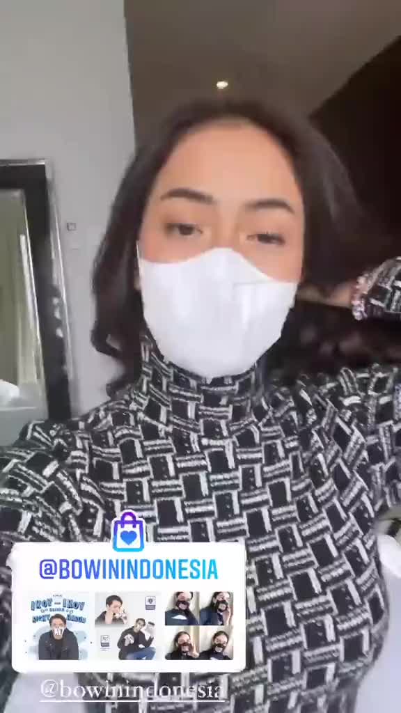 Bowin Masker KN95 - 3D Design (10 PCS) ≥95% BFE, PFE (Masker Kesehatan / Masker Medis )