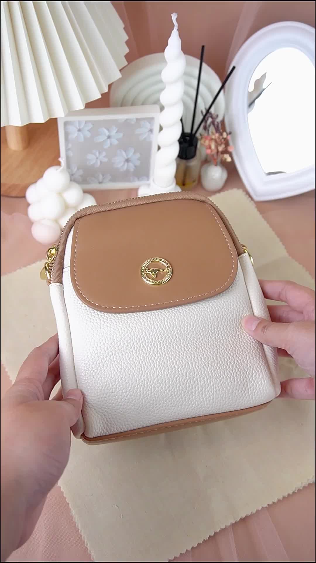 Bellavee Valencia Elegant Sling Bag - Tas Wanita Selempang Import Bahan Kulit & Trendi TH001