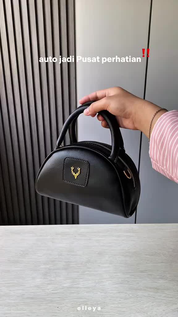 Tas selempang miniatur polos matte rusa kecil casandra kode c 2952 slingbag lucu aesthetis terbaru tas Wanita