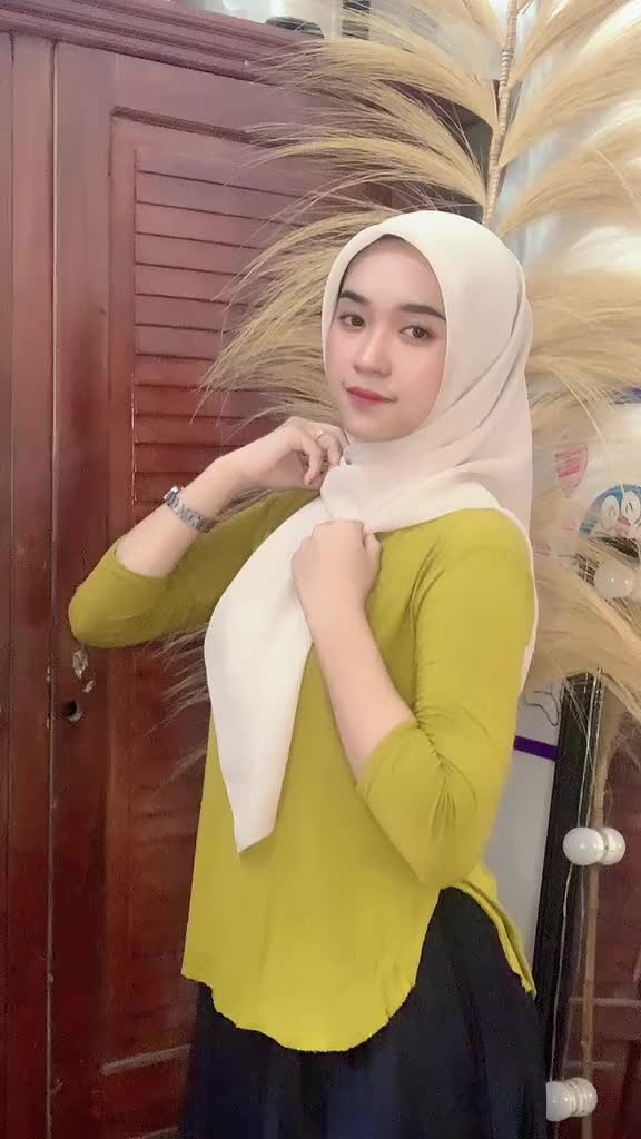 atasan kaos lengan 7/8 kaos model oval | Kaos Wanita Lengan Panjang Oversize Stretch Polos Polos