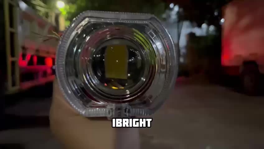 IBRIGHT CR936 - Projie Biled Cut Off 4.5inc Black & Silver Series