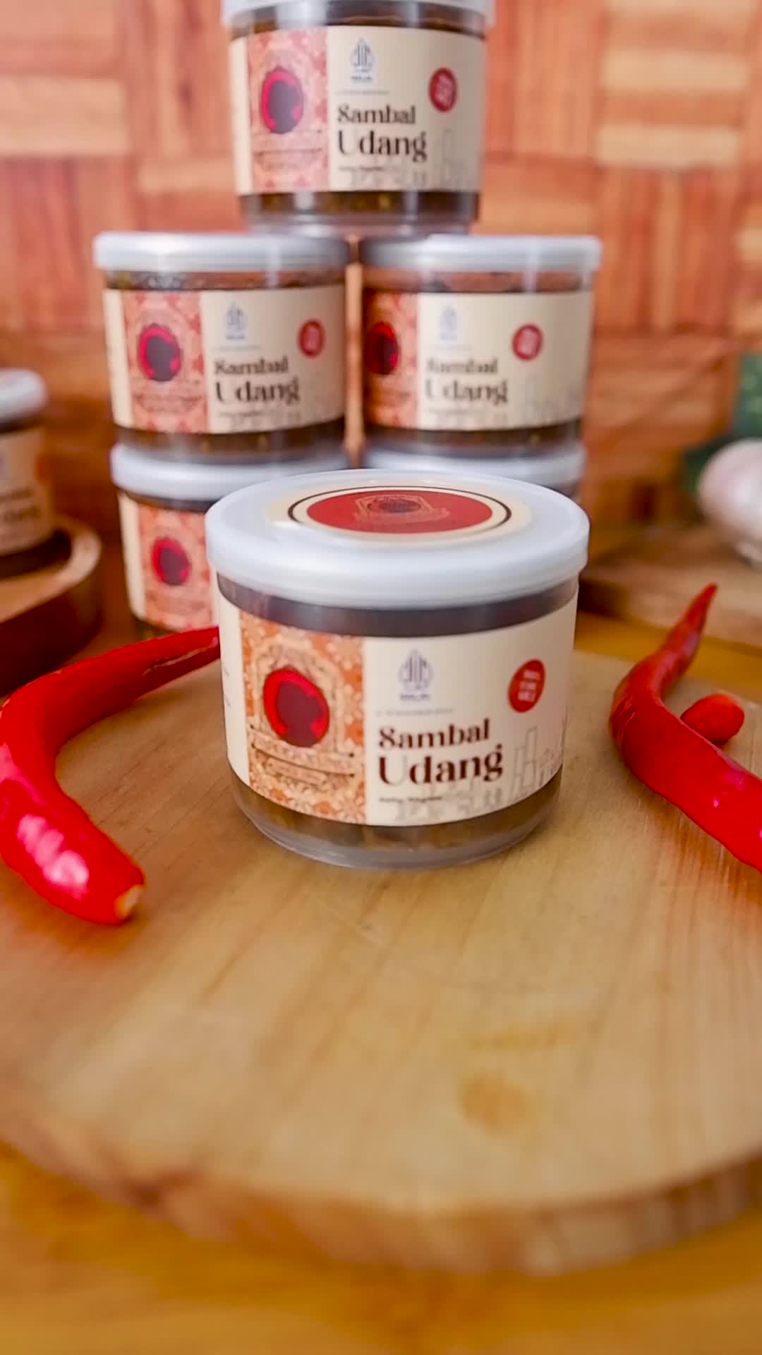 Sambal Udang DAPOER KUNO [150 Gram] - Sambel Food