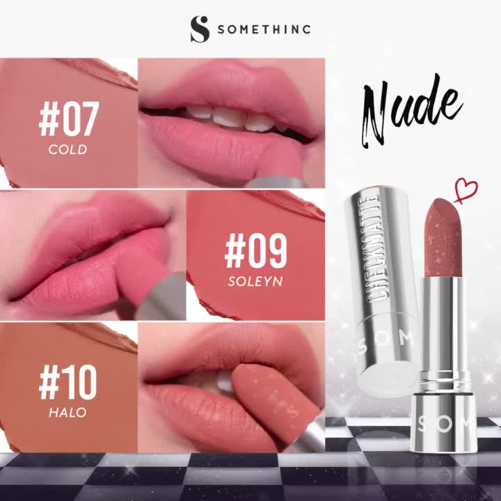 Somethinc Checkmatte Transferproof Lipstick - Lipstick Matte Bibir Kering Lipstik