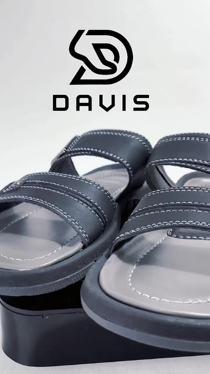 DAVIS sandal selop Barnet sol karet anti slip Size 39-43 made in indonesia