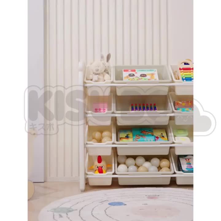 DENO Rak Serbaguna Shelf Organizer Rak Penyimpanan Mainan Anak Serbaguna Karakter