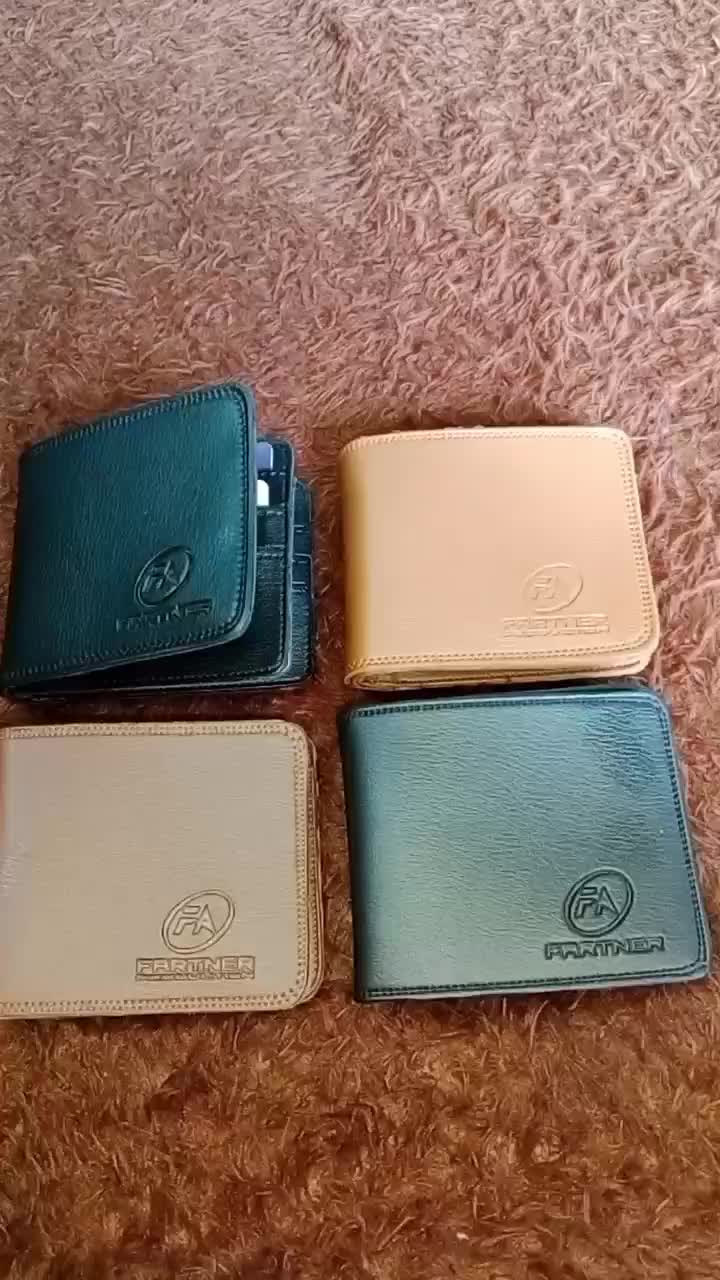 Dompet Standar Pu Laheater Random Pria Kulit - Kartu Pendek Uang