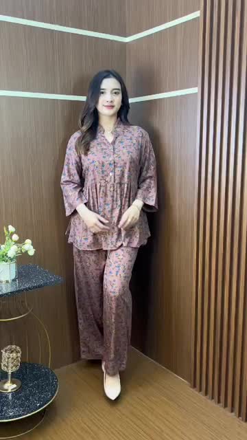 Calista Set / setelan Casual panjang / busui Bumil  Baju Wanita Setelan Celana Dewasa Rayon