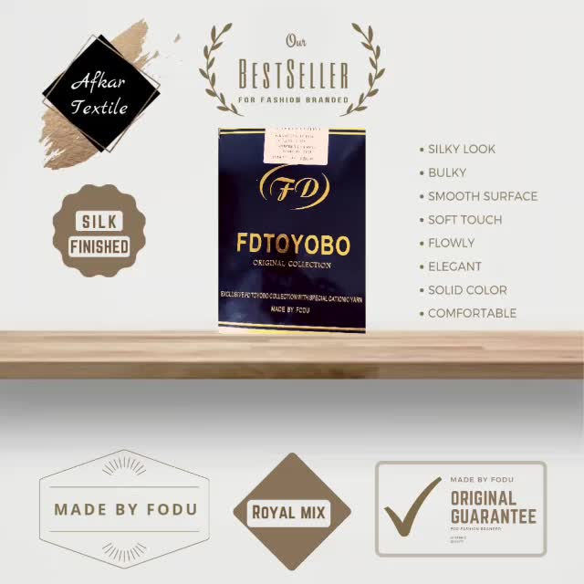[0.5 METER] Kain Katun Toyobo FD Premium
