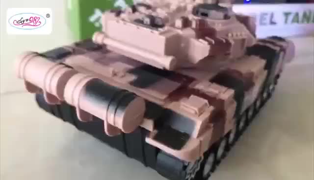 Mainan Mobil Tank Remot Kontrol charger - mobil tank military cas