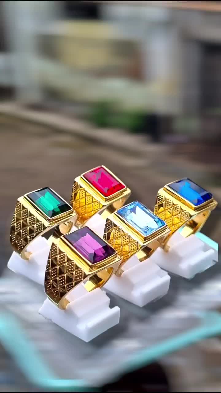 Cincin pria Di4am0n  A01 terbaru bahan  titanium premium berkualitas