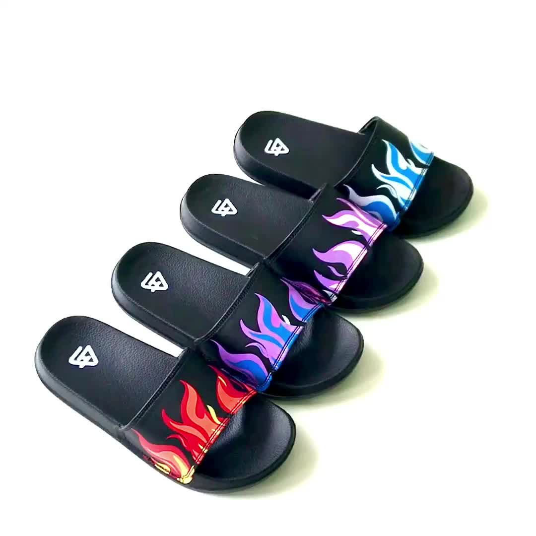 Sandal Selop Fashion Anak Motif Api Terbaru 2024 Bahan Ringan Empuk Fashion