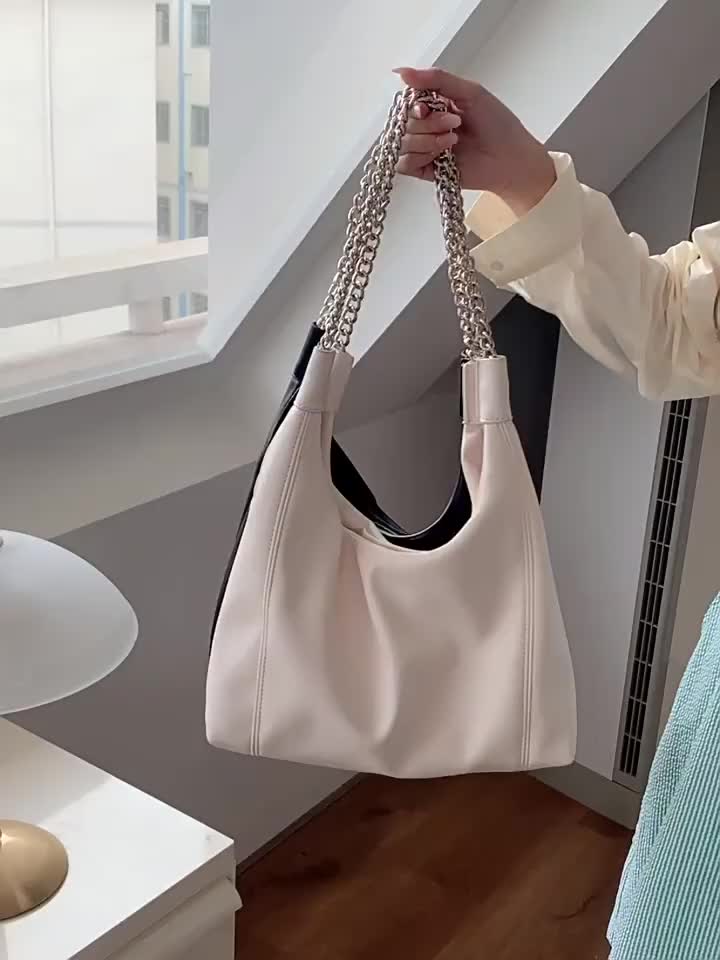 Tas Bahu Kulit Wanita Tas Cewek Rantai Shoulder Bag GC 8672