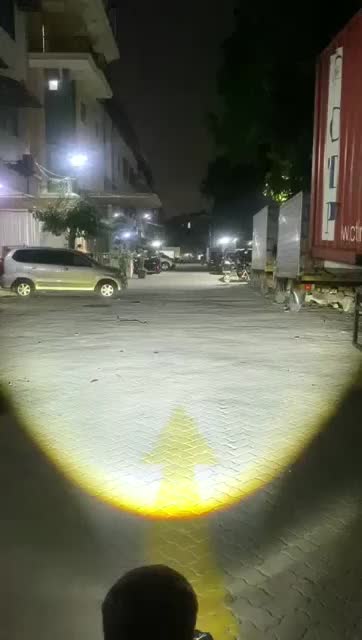 Lampu Depan Projie Biled 45 Watt 4.5 Inch Cahaya Utama Putih Kuning Light Maker