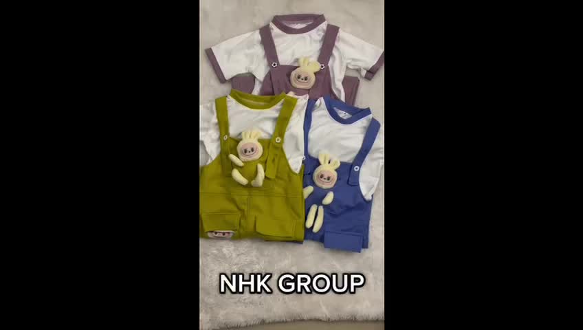 Set Overaal Anak Perempuan Bahan Rajut Model Celana Panjang Buat Usia 1-10 Tahun