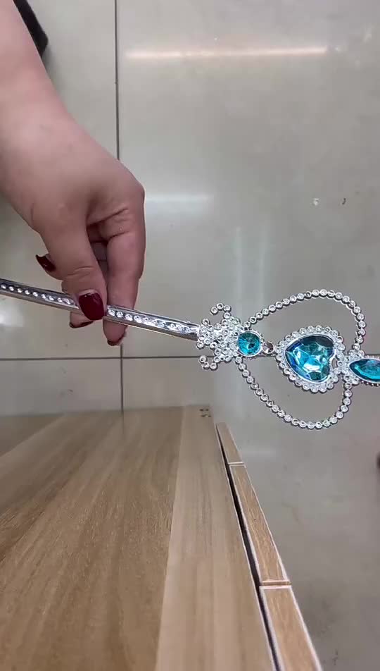 AKSESORIS SET MAHKOTA TONGKAT RAMBUT SARUNG TANGAN ELSA FROZEN