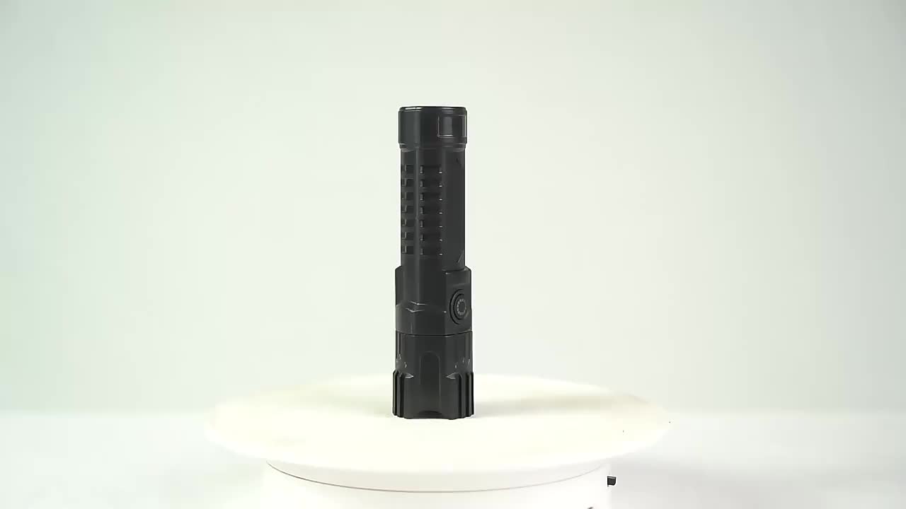 SENTER LED K71 SWAT - ZOOM - CAHAYA TERANG - JARAK JAUH - BISA DI CAS - USB TYPE-C