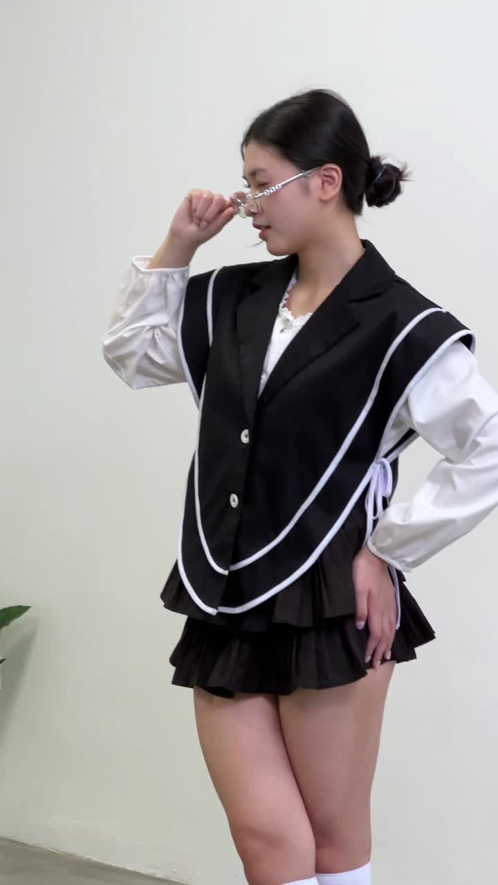 Hana Fashion - Nami Top/Atasan Vest Wanita/Korean Vest Wanita - JK134