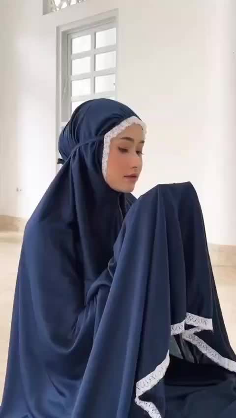 Mukena dewasa traveling 3 in 1 mix renda Mukenah