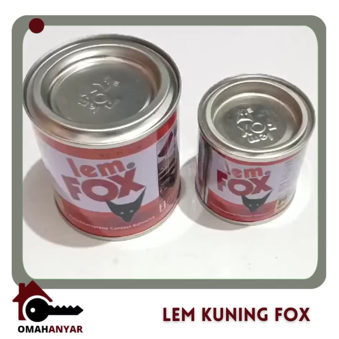Lem Fox Kuning Lem Taco Lem Kayu 70gram dan 185gram