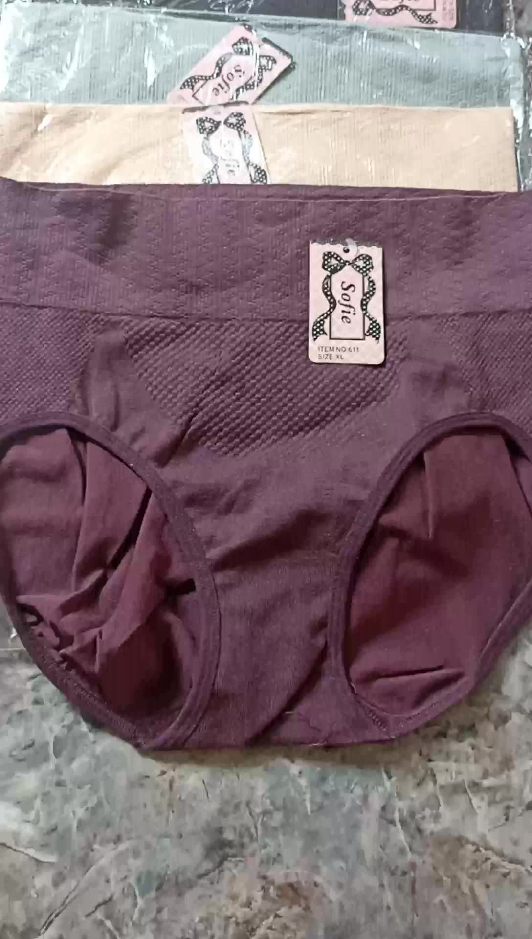 (3 pcs) Korset celana dalam wanita CD Korset bahan super tebal / celana semi korset mellar sampai 90 kilo Waist Perut