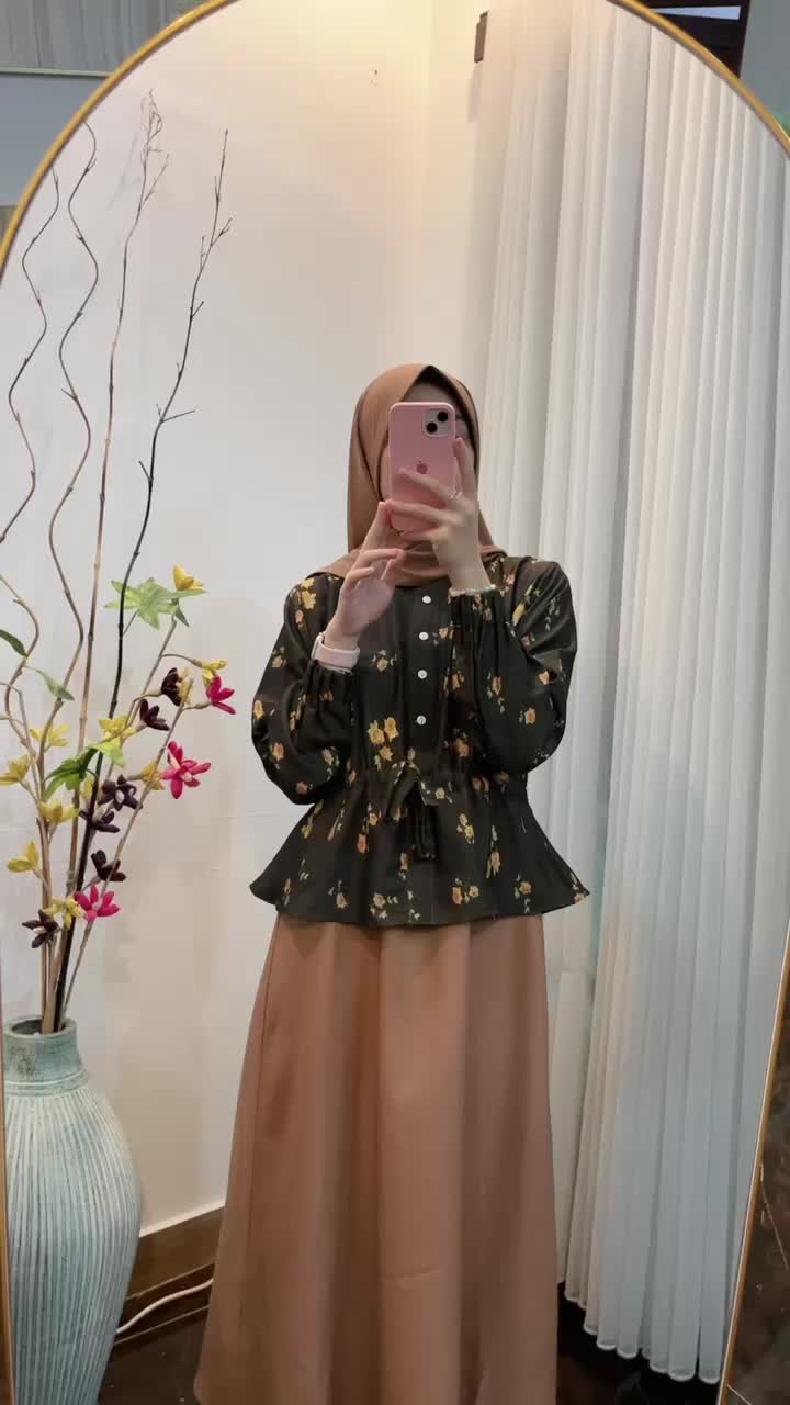 NABILA DRESS SHAKILA PRINTING NABILA GAMIS PRINTING