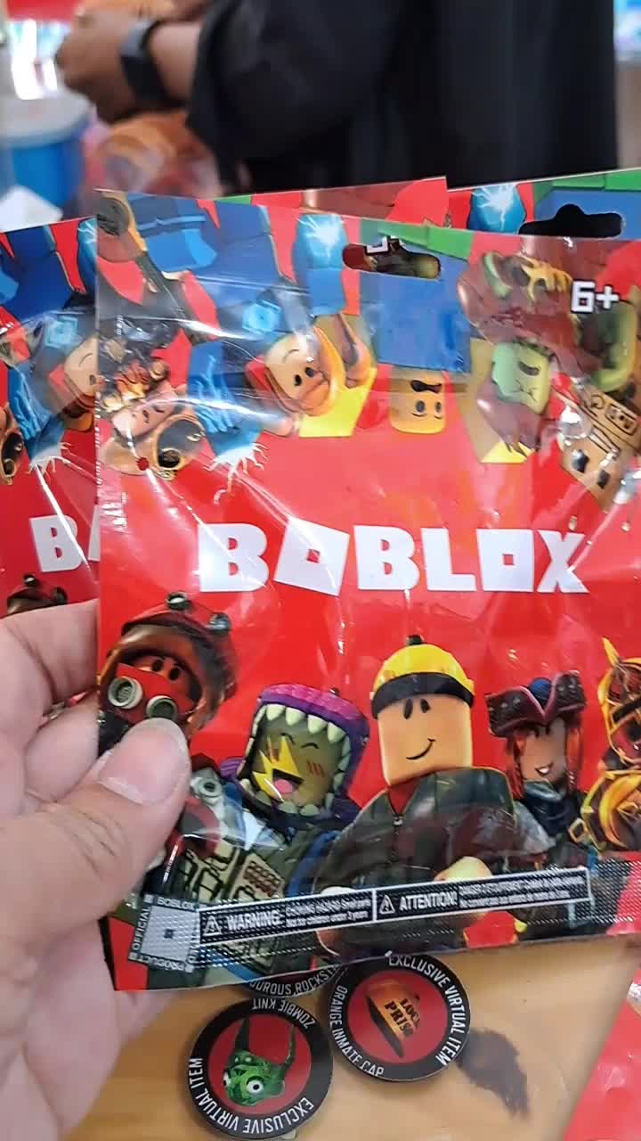 mainan mirip roblox atau boblox koleksi brick blind box kemasan sachet isi random Toy
