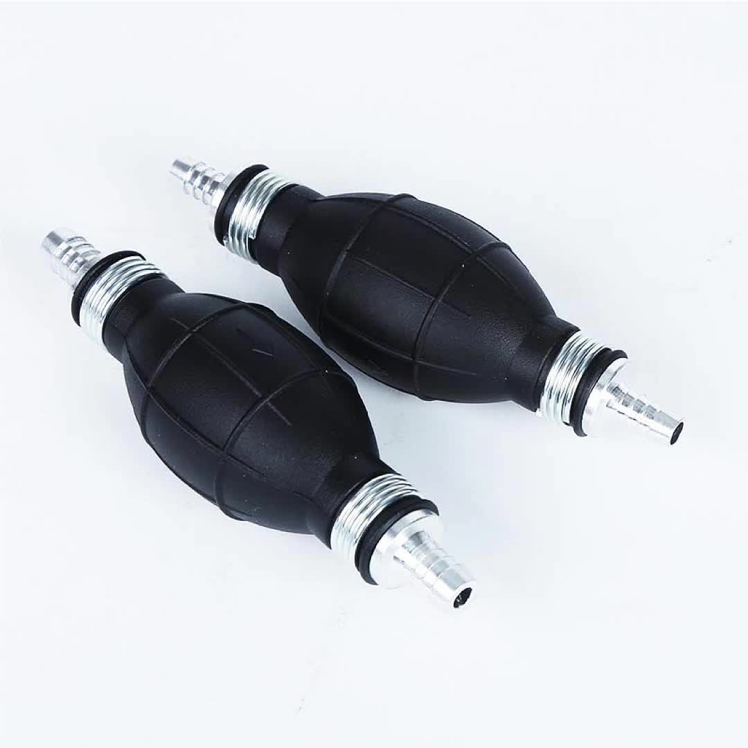 6mm - 12mm Pompa Bensin Manual Bulb Bahan Logam Dan Karet Pompa Tangan Primer
