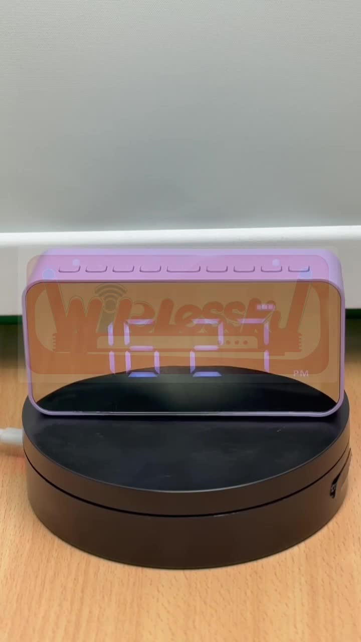 Jam Bluetooth Speaker FM Radio Alarm Clock S15 SUARA JERNIH FULL BASS