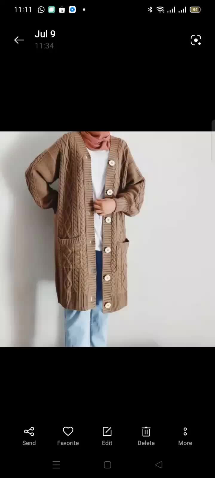 Delani.Project - Ghana Knit Long Outer