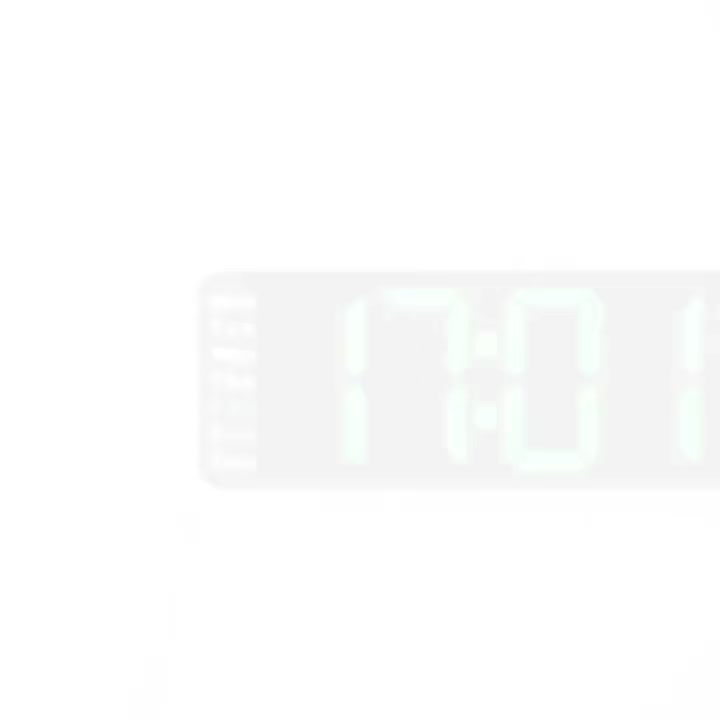 Jam Dinding Digital Modern Minimalis Multifungsi with Remote