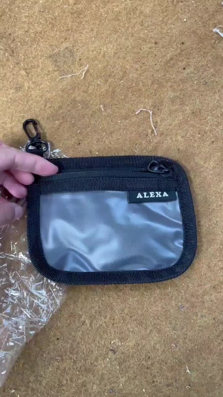 Dompet Gantungan Leher keren murah Kartu Uang Wanita Transparan Cewek - DAMPOARA DP108