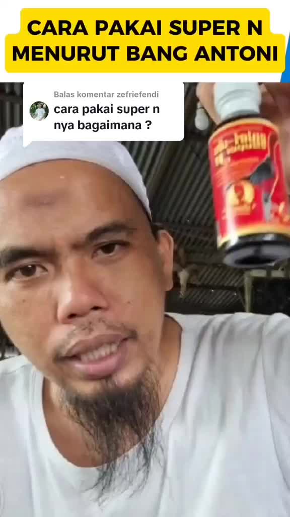 SUPER N Doping Ayam Rawatan 100% Original  Menambah Tenaga Tahan Pukul ayam laga