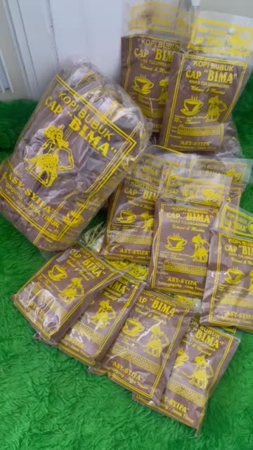 Kopi Bubuk Cab Bima 10 pcs 165x10 Has Tulungagung - Robusta - Coffee