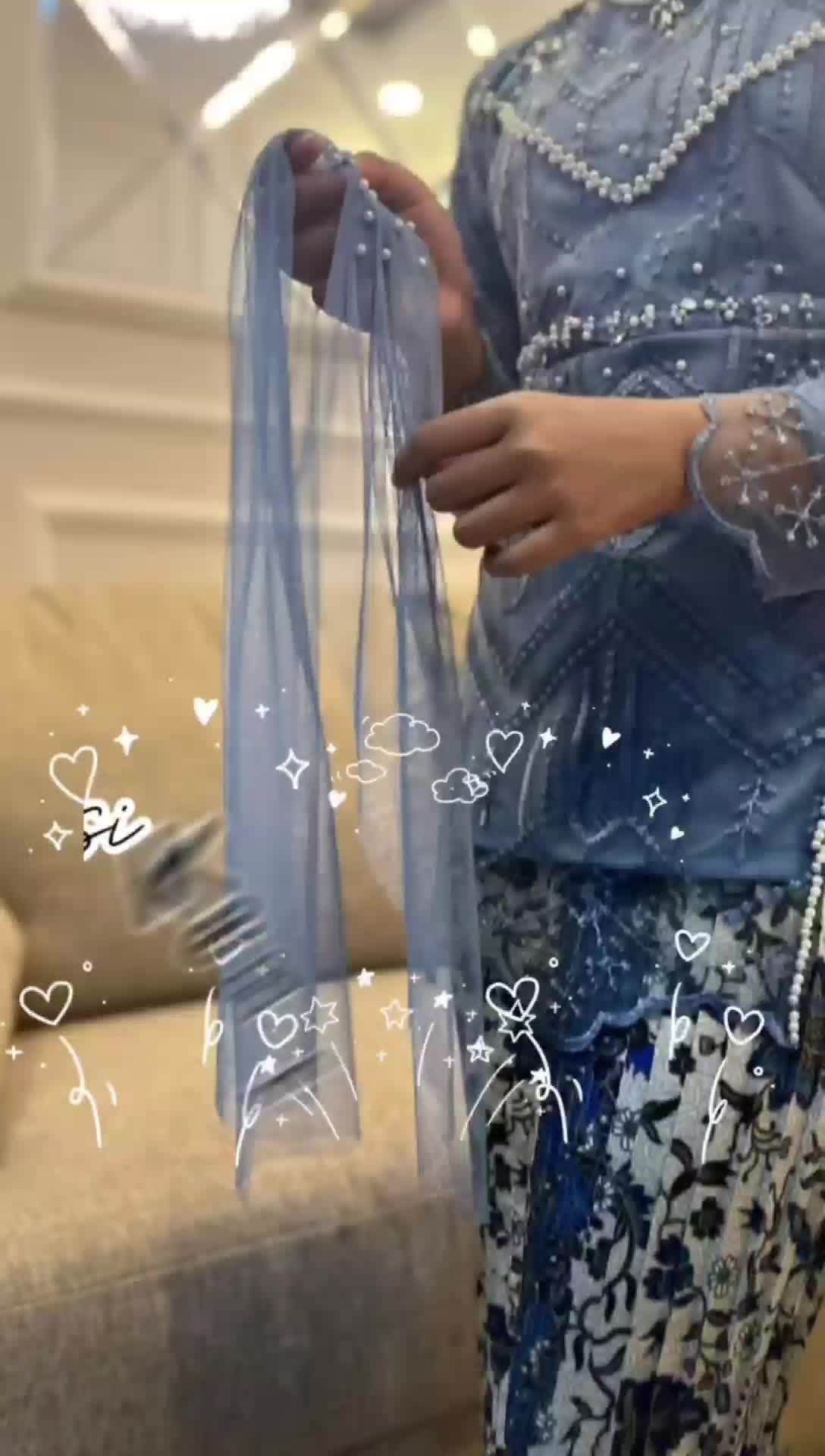 GB Setelan Kebaya anak Modern Kebaya INARA anak umur 3-12 tahun Kebaya Wisuda anak SD Fashion Baju