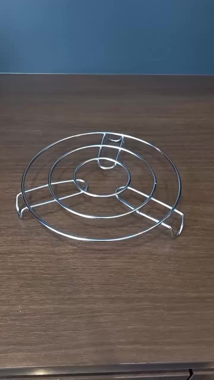 Tatakan Panci Panas Stainless Steel, Tatakan Panci, Pot Holder, Steam Rack,Tatakàn Kukus, Rak Kukus Bulat