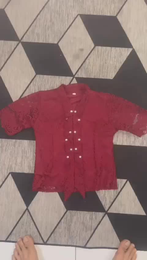 Blouse kebaya model kartini anak perempuan lucu usia 3-10 tahun//kebaya anak modern Baju Fashion