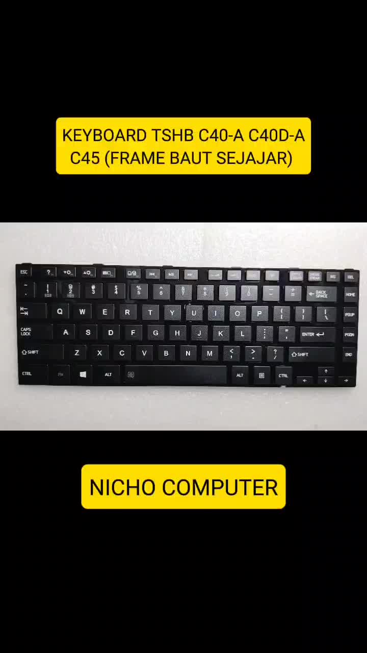 Keyboard Tshba Satellite C40-A C40D-A C45-A C40T-A C45D-A C45