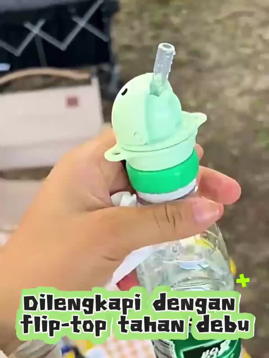 TUTUP BOTOL MINUMAN BAYI ANTI TUMPAH DENGAN SEDOTAN / TUTUP SEDOTAN / TUTUP BOTOL SEDOTAN L438