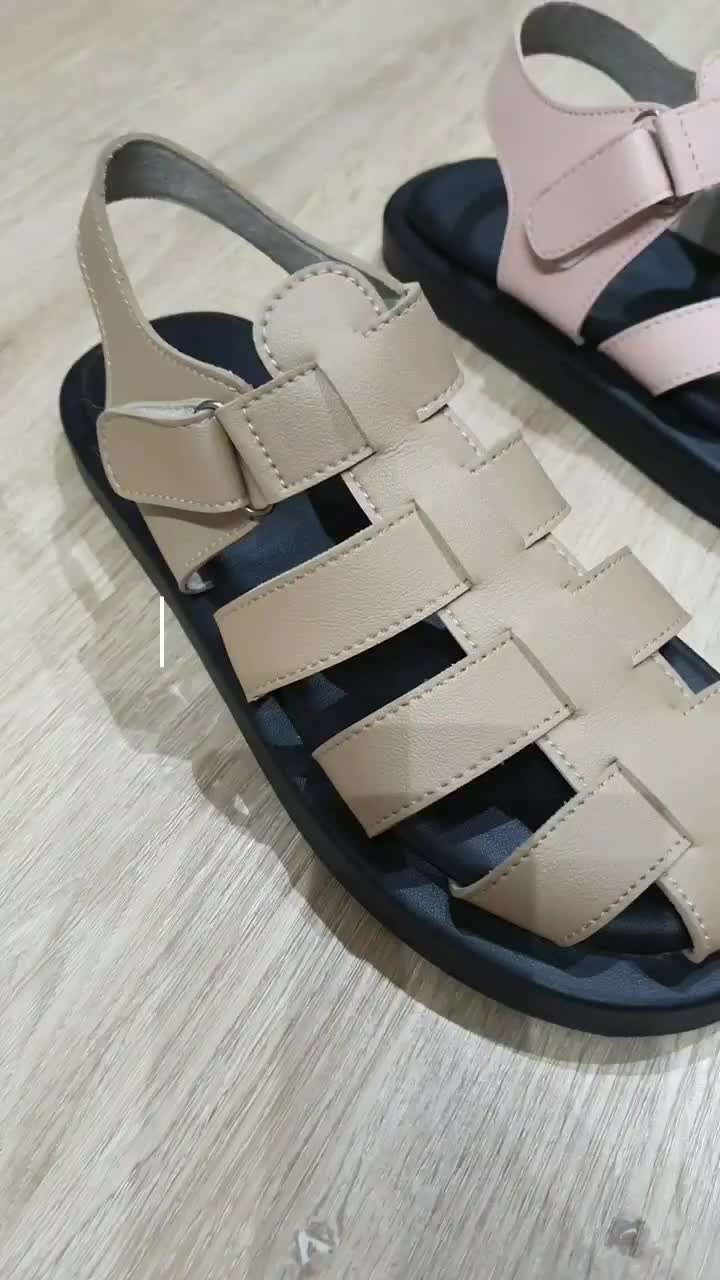 Jacky Sandal Jumbo Wanita Gladiator Tali Silang 2 Big Size Custom Request Kaki Lebar Gendut Sendal leticia