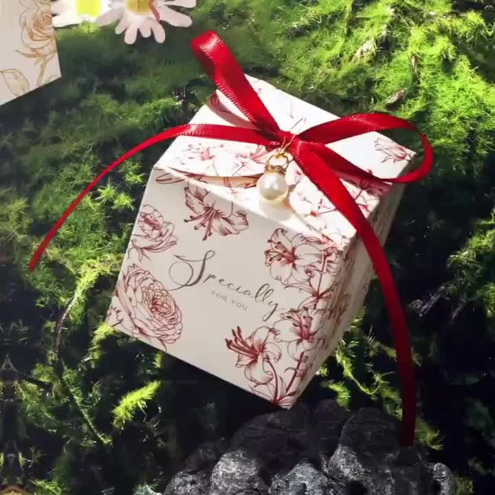 Namo Gift - Gift Box Candy Souvenir Wedding/ Packaging Paper Gift Box Candy/ Souvenir Box kotak Permen