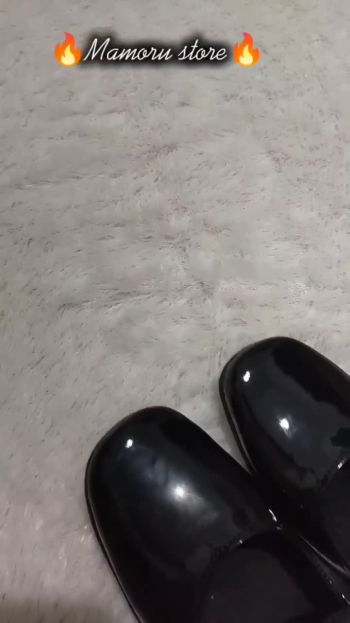 MAMORU SEPATU FORMAL KULIT GLOSSY PANTOFEL HITAM HAK 3CM PASKIB FANTOFEL PASKIBRA WANITA PASKIBRAKA KASUAL KANTOR KERJA