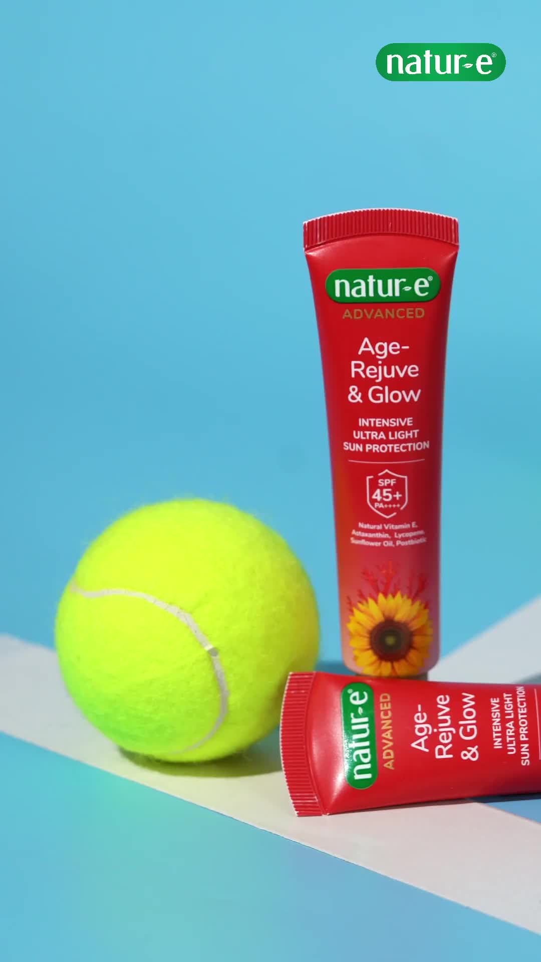 [New Launching] Natur-E Advanced Age-Rejuve & Glow Intensive Ultra Light Sun Protection SPF 45+ PA++++