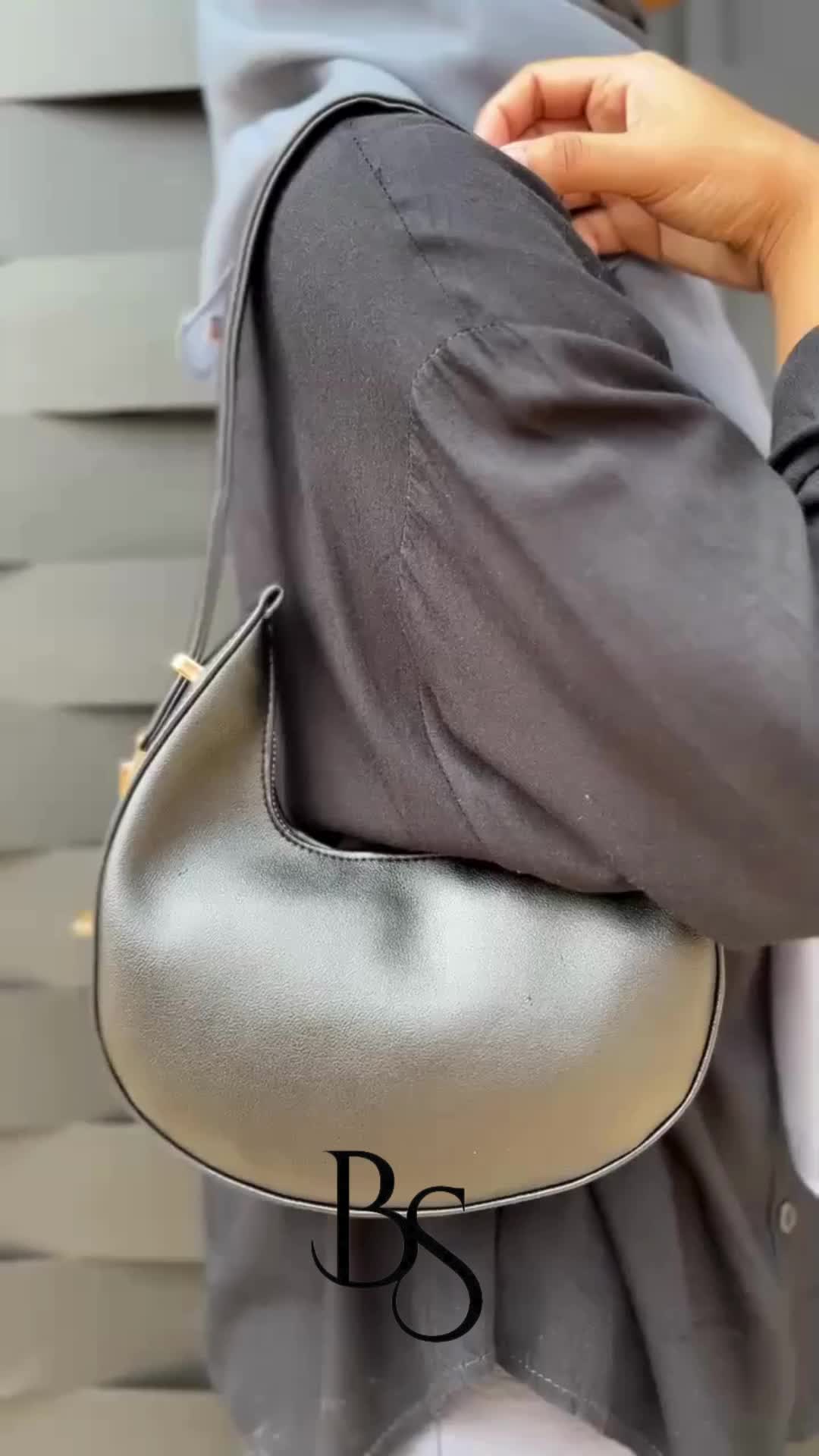 Tas Selempang Bahu Wanita Wulan Elegan / Tas bahu Wanita shoulder bags Kekinian 2024 / Tas wanita Trandy&Gaya (COD) tas bulan sabit Kulit sintetis