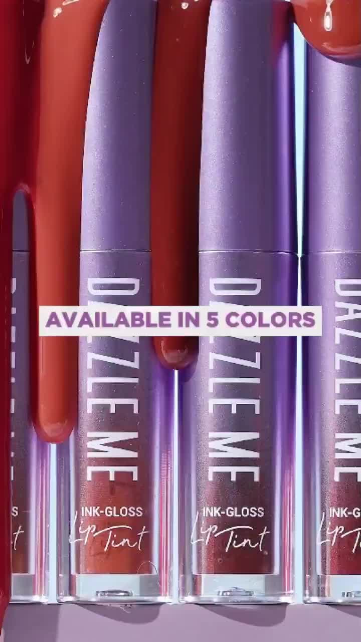 DAZZLE ME Ink Gloss Lip Tint 2.5ml - Watery Ink Gel Lip Tint Longlasting