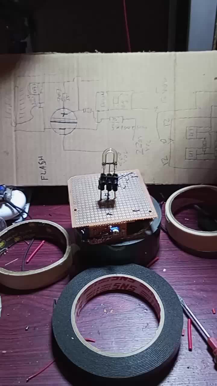lampu rotary.rakitan. U kecil.wajib baca deskrifsi