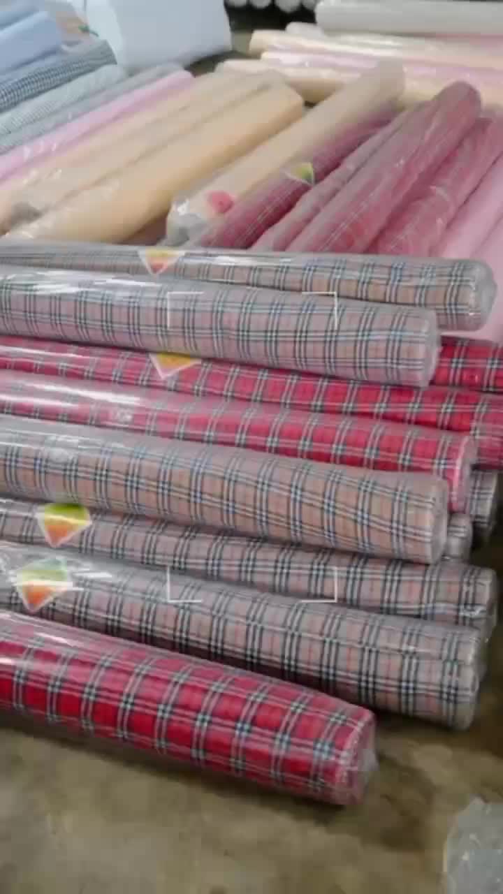Kain Kotak Seragaman Motif Lengkap Lebar 150 Cm - Harga Per Meter (100cm) - Katun, Merah kain